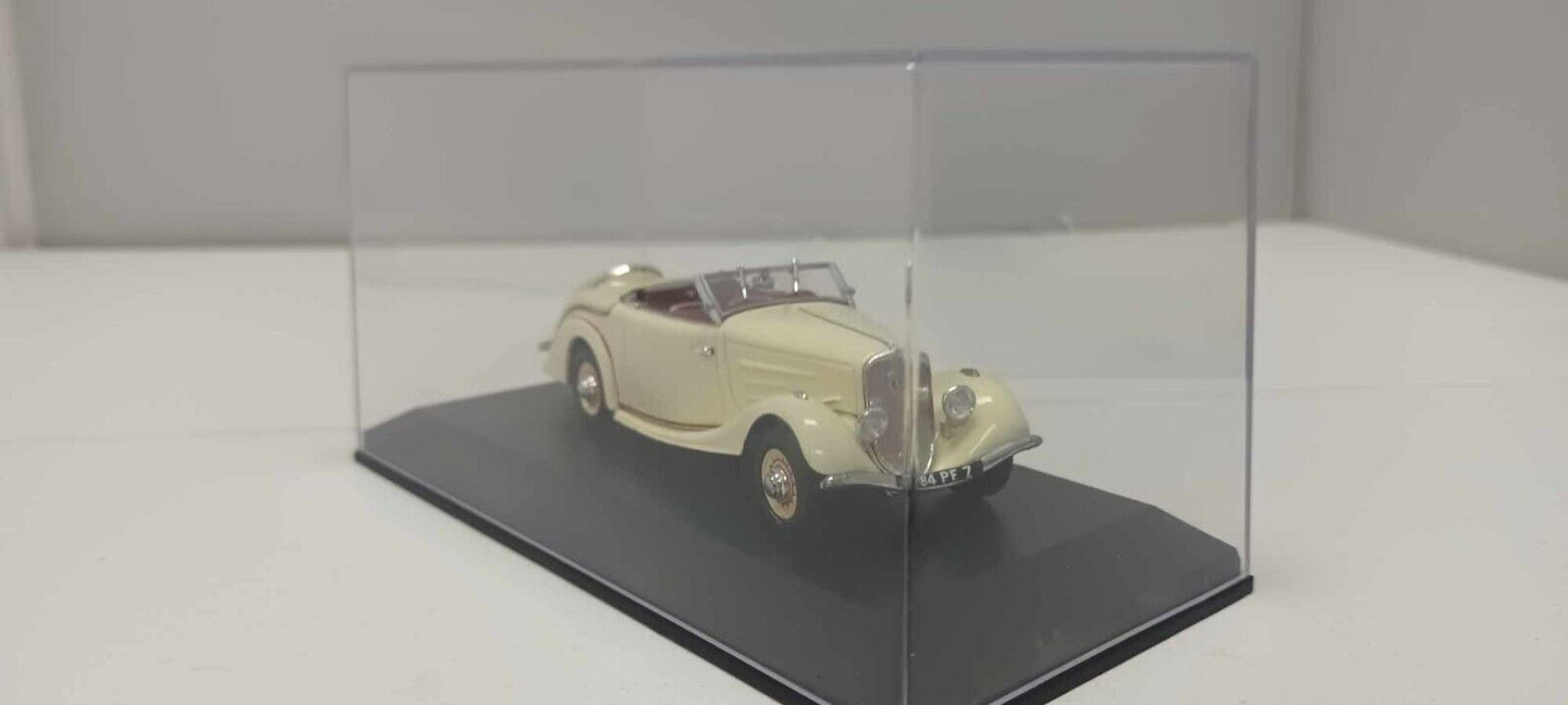 Peugeot 401 Eclipse Cabriolet 1935 Norev 1:43 Cream Crema Usato + Teca