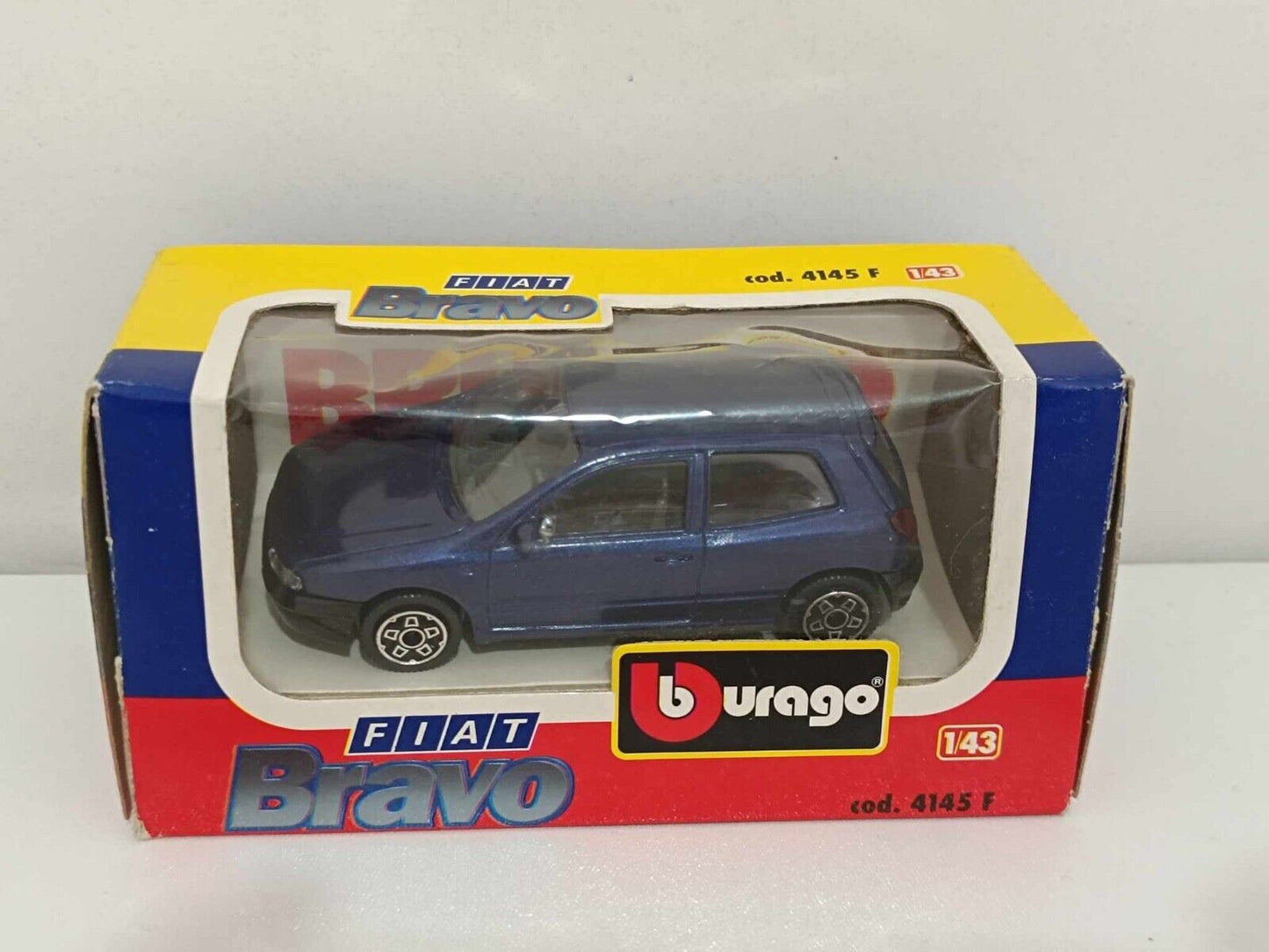 Fiat Bravo (Blu Met) - Burago 1:43 GM Shop