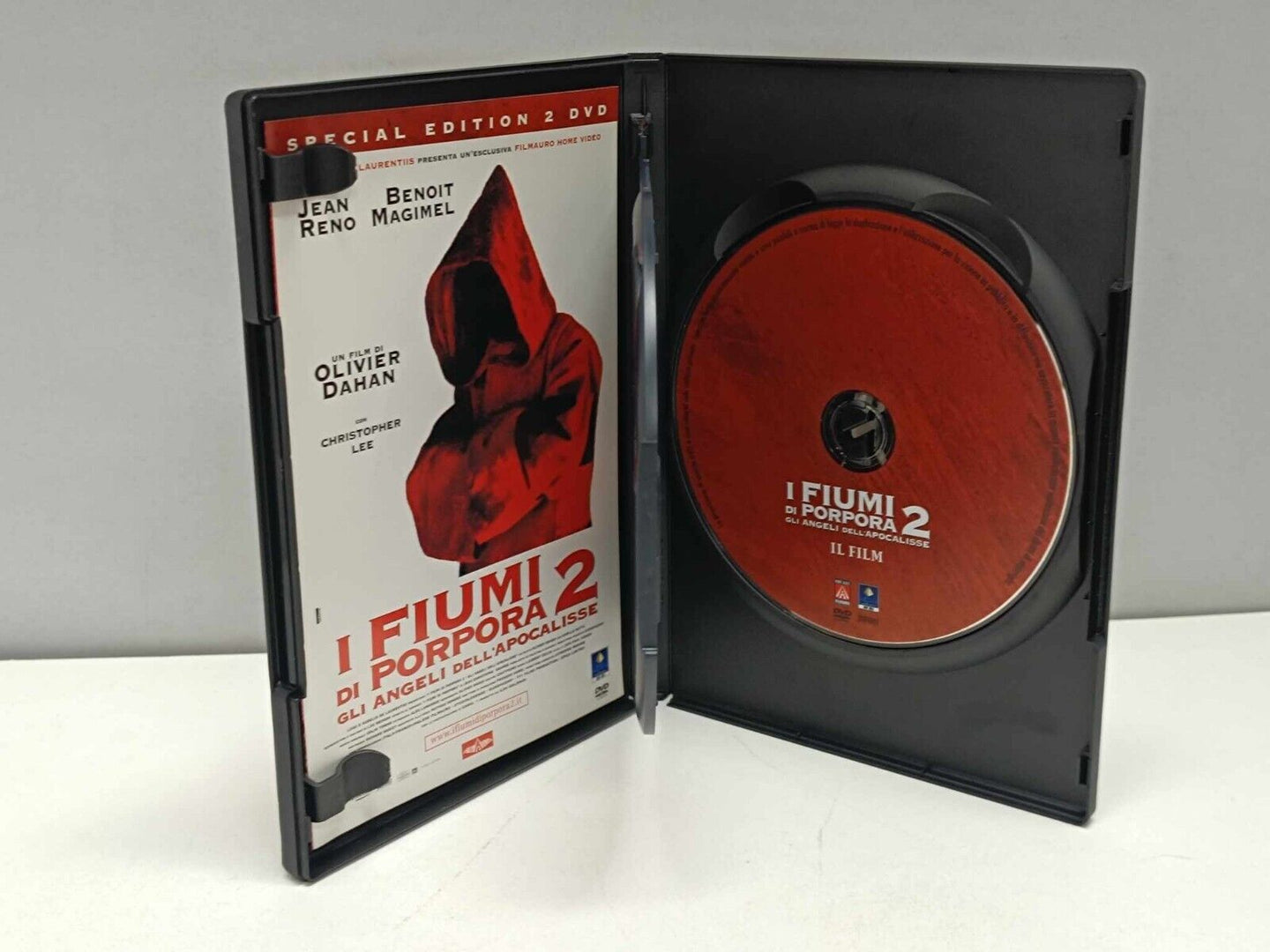 I Fiumi DI Porpora 2 Gli Angeli Dell'Apocalisse DVD Italiano Usato Jean Reno