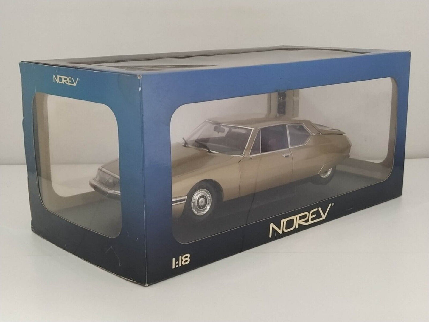 Citroen SM Norev 1/18 Gold Usato + Box GM Shop
