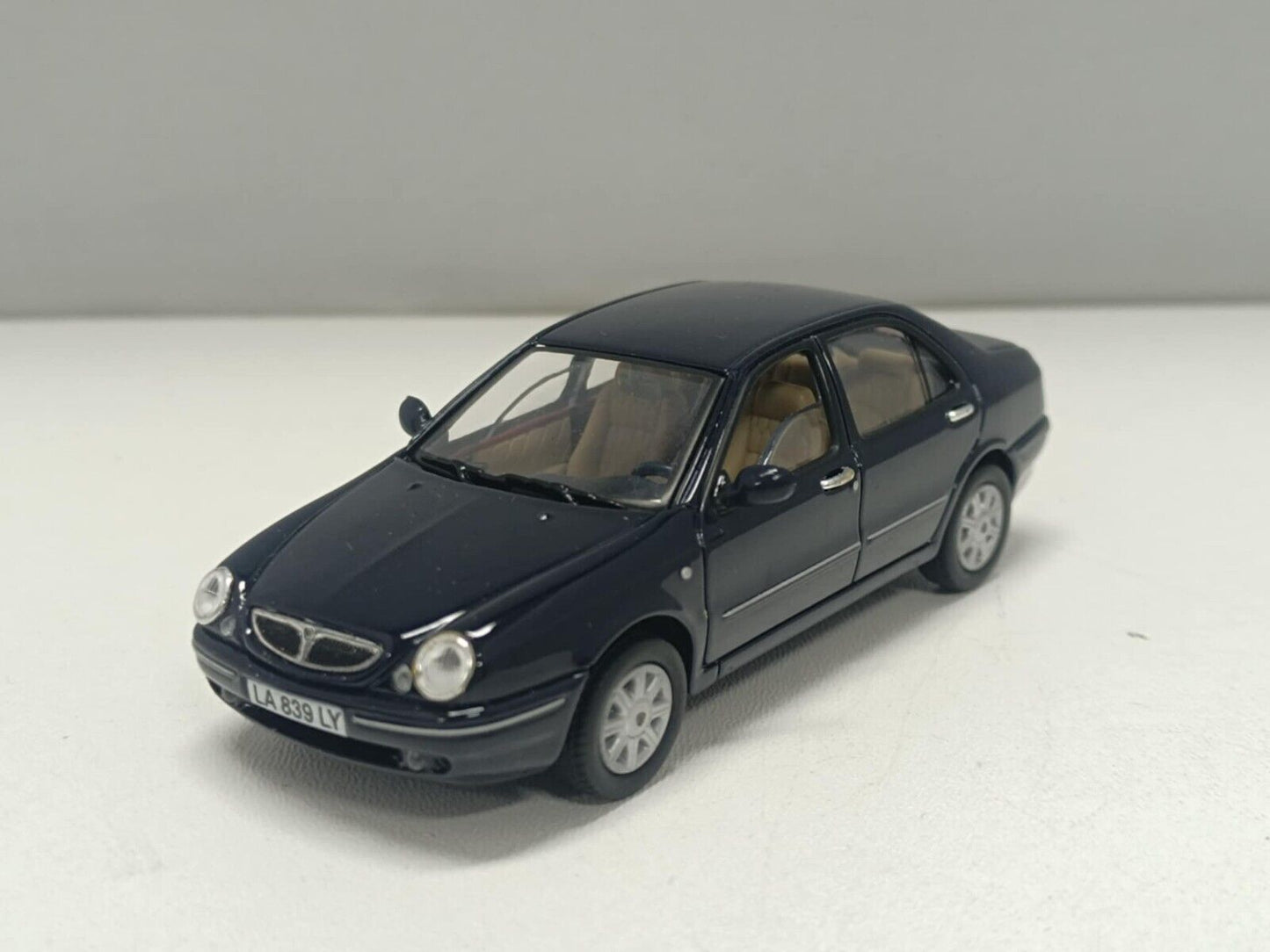 Lancia Lybra 1999 Box Gift Set Blue Blu Scuro - Solido 1:43 Usato 1/43