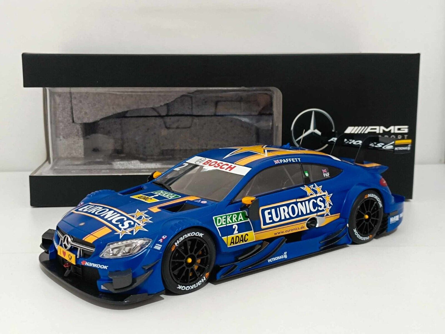 Mercedes AMG C63 DTM Euronics G. Paffett 2016 - AutoCult 1:18
