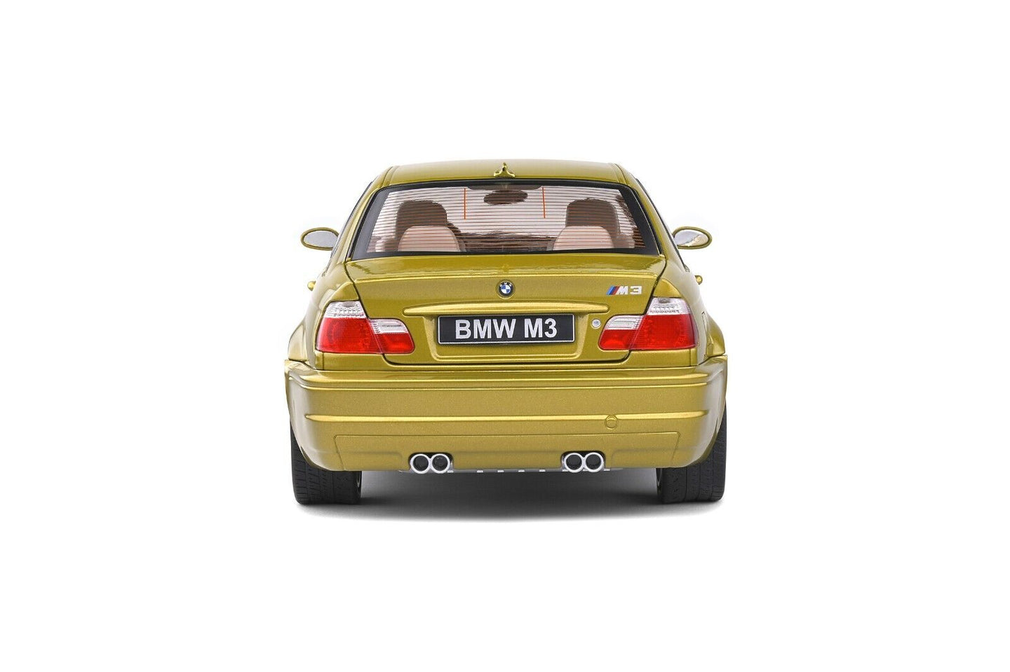 BMW E46 M3 Coupé 2000 Giallo Phoenix Yellow Solido 1:18 Nuovo 1/18