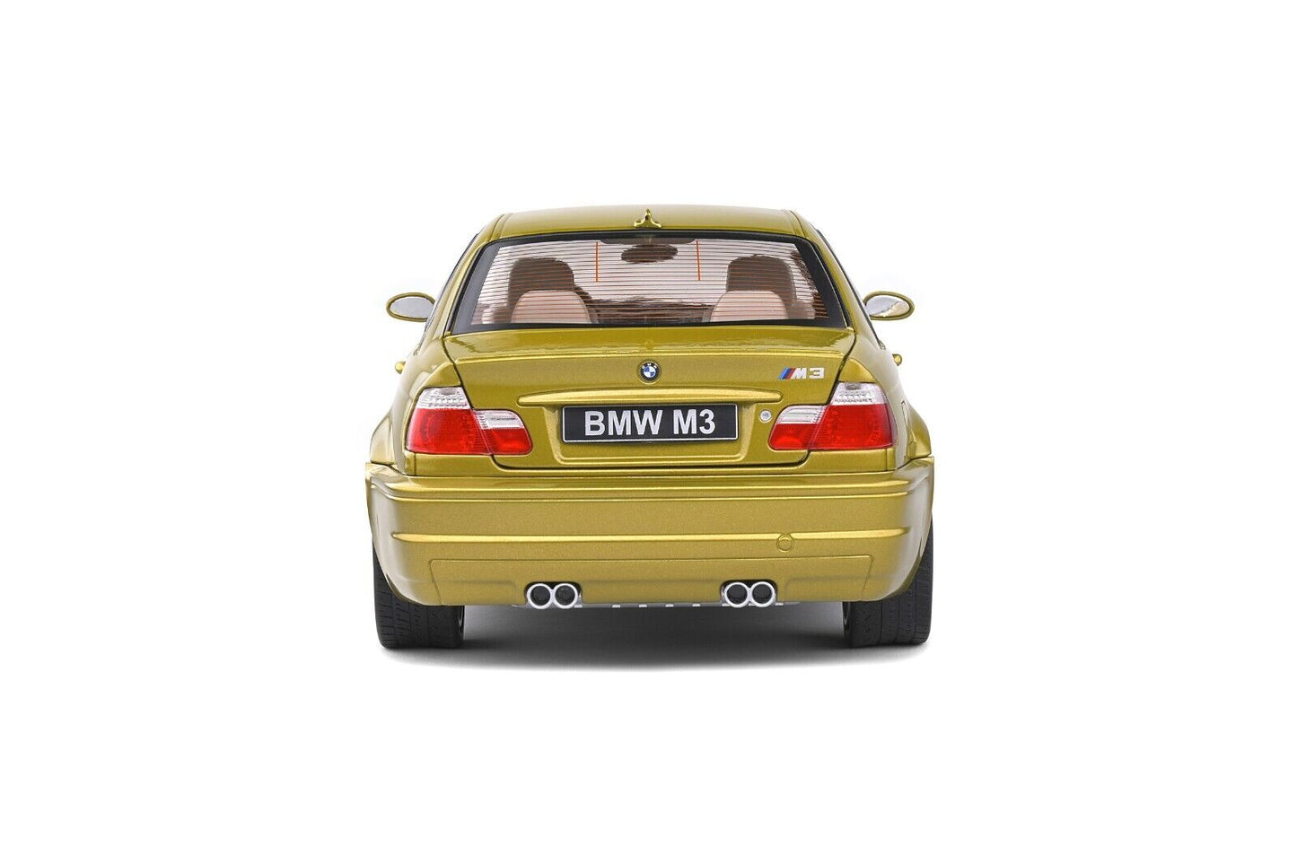 BMW E46 M3 Coupé 2000 Giallo Phoenix Yellow Solido 1:18 Nuovo 1/18