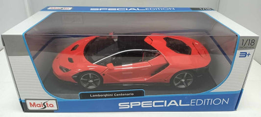 Lamborghini Centenario Arancione Orange Maisto Special Edition 1:18 Nuovo 1/18