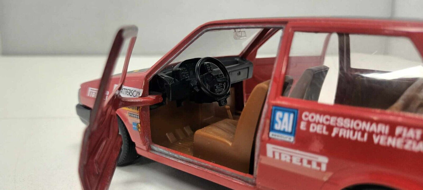 Fiat Uno Turbo #40 Obsoleta Burago 1:24 Usato Made In Italy 1/24