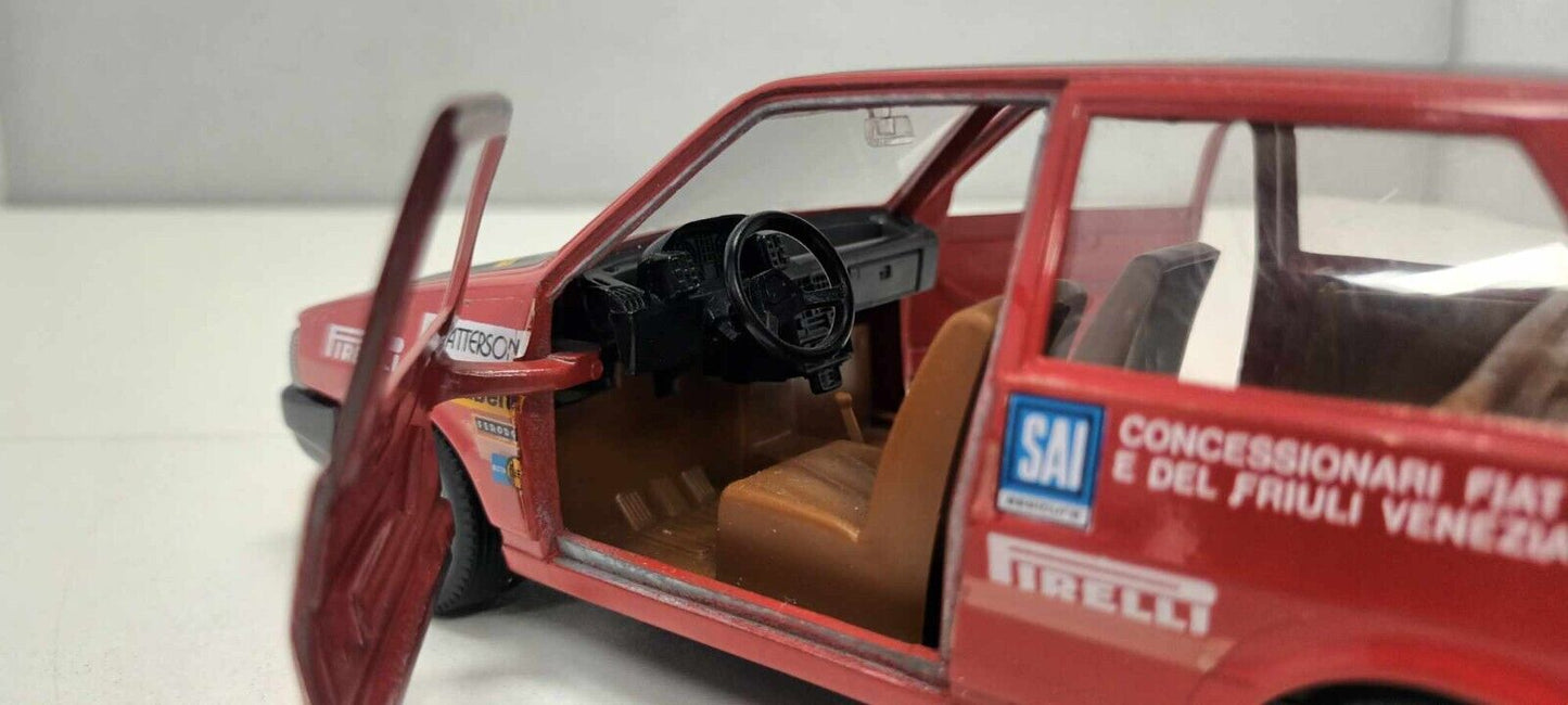 Fiat Uno Turbo #40 Obsoleta Burago 1:24 Usato Made In Italy 1/24