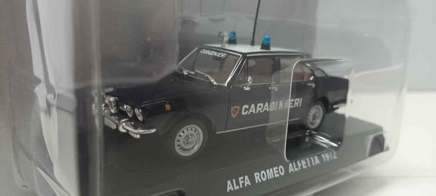 Alfa Romeo Alfetta 1972 Carabinieri Edicola Deagostini 1:43 Usato + Blister