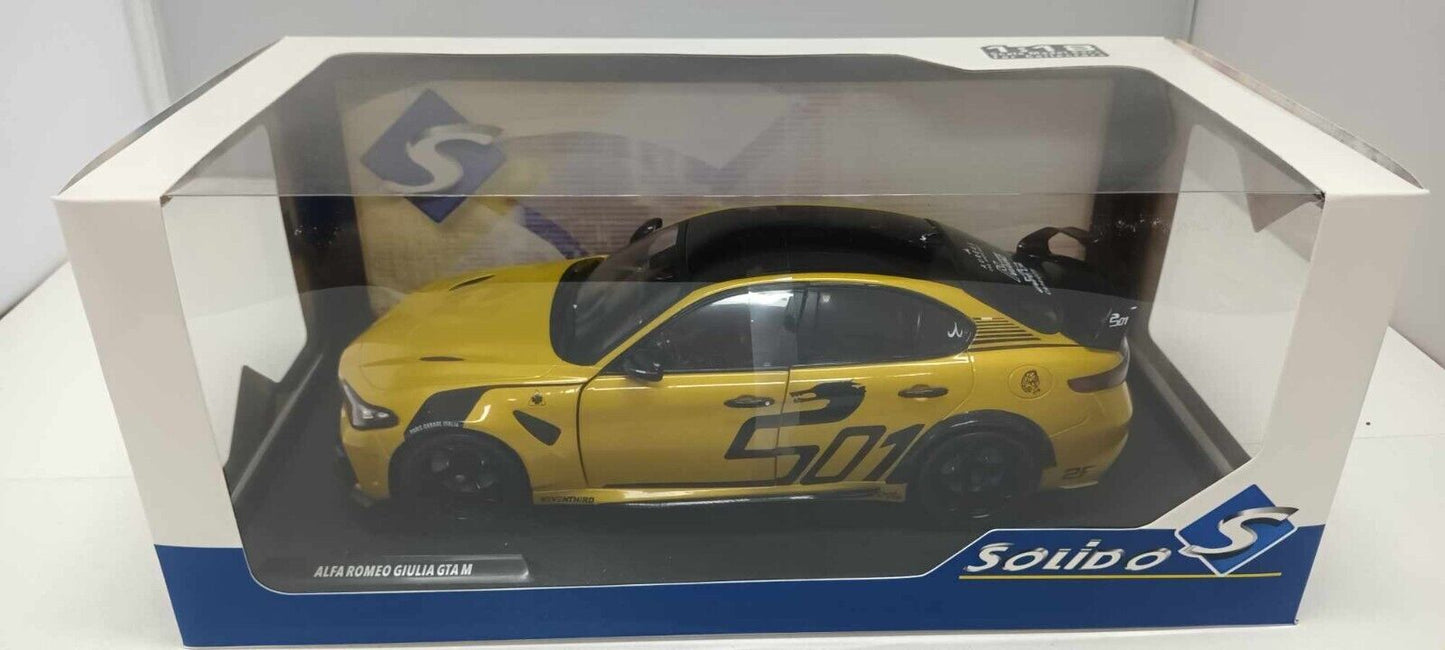 Alfa Romeo Giulia GTA M Nagemaakt 2022 Solido 1:18 Nuovo 1/18