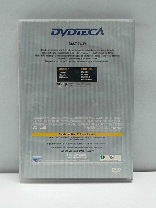 Cast Away Film DVD Italiano Ita Usato Tom Hanks