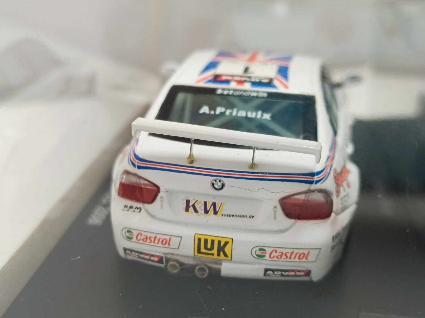 BMW 320 si #1 WTCC 2006 Andy Priaulx - Spark Model 1:43 Usato in box