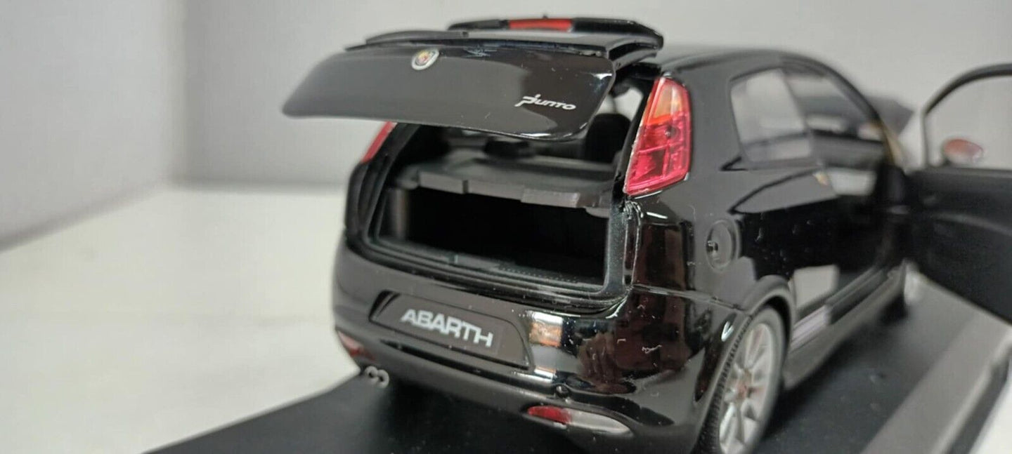 Fiat Abarth Grande Punto Nero Black Motorama 1:24 Usato + Box 1/24 Very Rare 