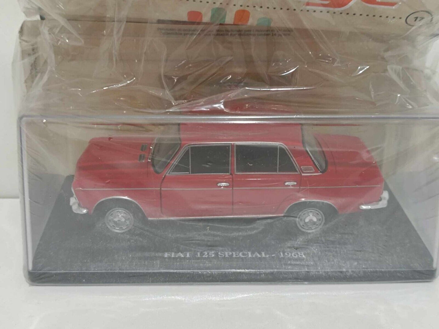 Fiat 125 Special 1968 1:24 Rosso Edicola Auto Vintage + Fascicolo Nuovo GM Shop
