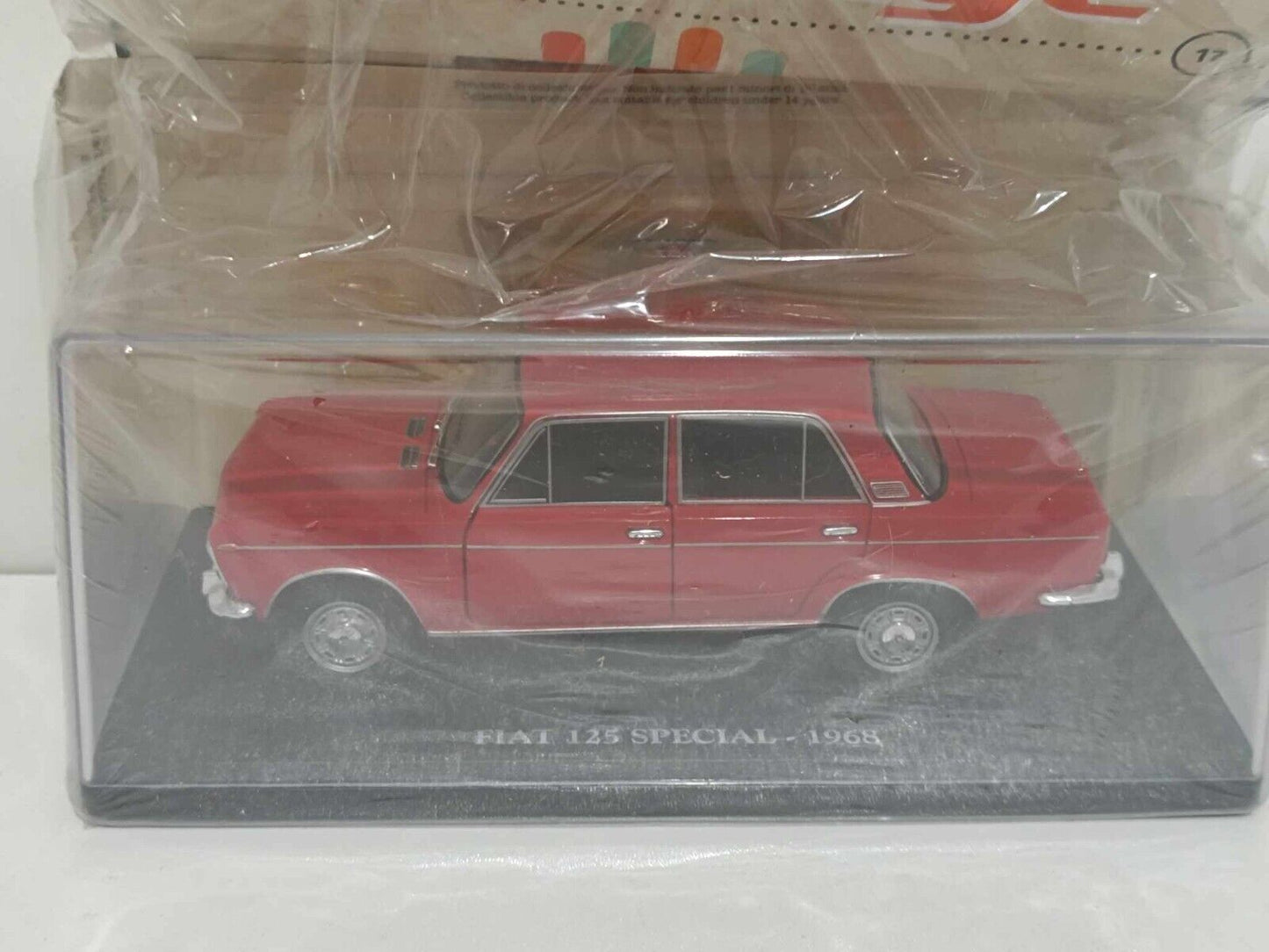 Fiat 125 Special 1968 1:24 Rosso Edicola Auto Vintage + Fascicolo Nuovo GM Shop