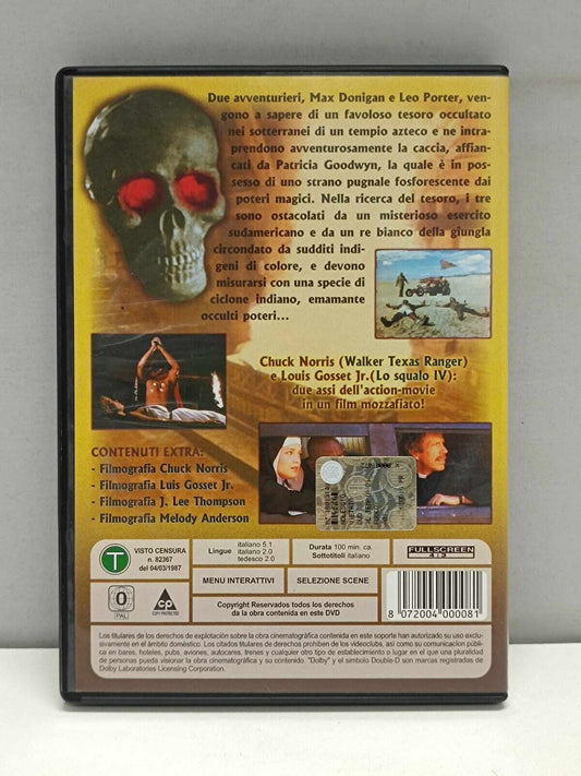 Il Tempio Di Fuoco Film DVD Italiano Usato Ita Chuck Norris