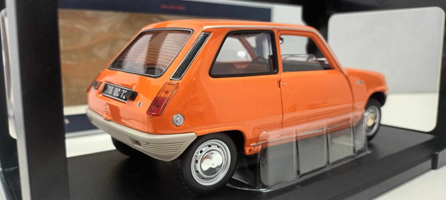 Renault 5 Orange Arancione 1972 Norev 1:18 Usato + Box 1/18