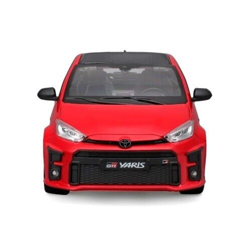 Toyota GR Yaris 2021 Rosso Red Maisto 1:24 Nuovo 1/24