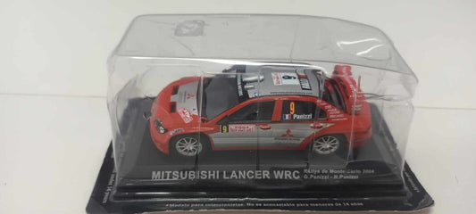 Mitsubishi Lancer WRC Rallye de Montecarlo 2004 Panizzi #9 Edicola 1:43 Usato