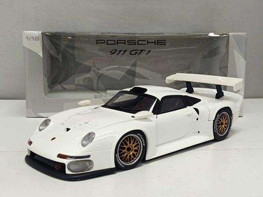 Porsche 911 GT1 White 1996 - UT Models 1:18