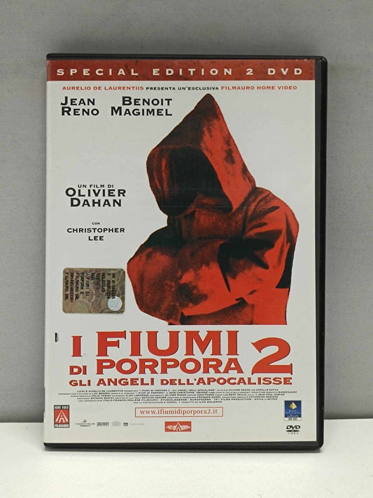 I Fiumi DI Porpora 2 Gli Angeli Dell'Apocalisse DVD Italiano Usato Jean Reno