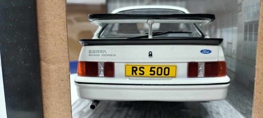 Ford Sierra RS500 1987 Bianco Solido 1:18 S1806104 Usato + Box