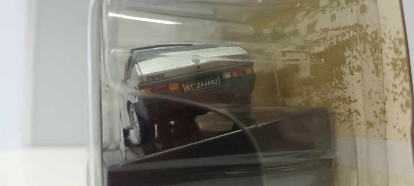 Fiat Ritmo Cabrio Bertone 1982 Silver Edicola Deagostini 1:43 Usato + Blister