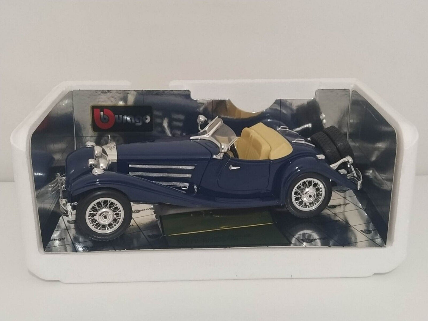 Mercedes-Benz 500 K Roadster 1936-Burago 1:18 GM Shop