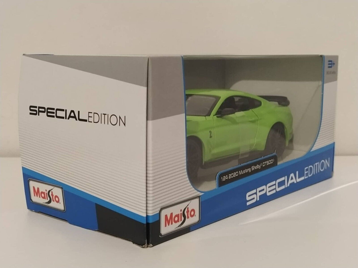 Maisto Special Edition Ford Mustang Shelby GT 500 1:24 Verde Modellino Auto