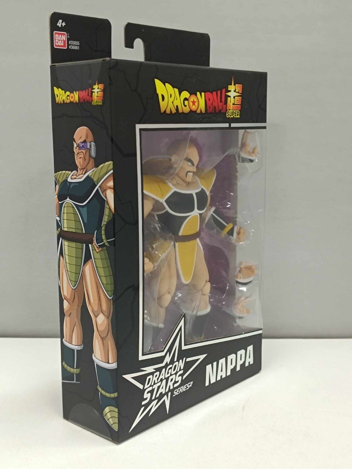 Nappa Dragon Ball Z Dragon Stars Series Action Figure 17 cm - Bandai Nuovo