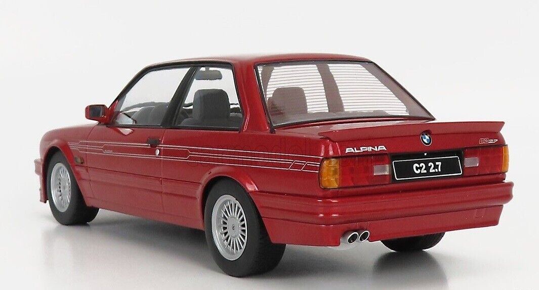 BMW Serie 3 Alpina 3 Series E30 C2 - 2.7 - 1988 Red Met KK Scale 1:18 Nuovo 1/18