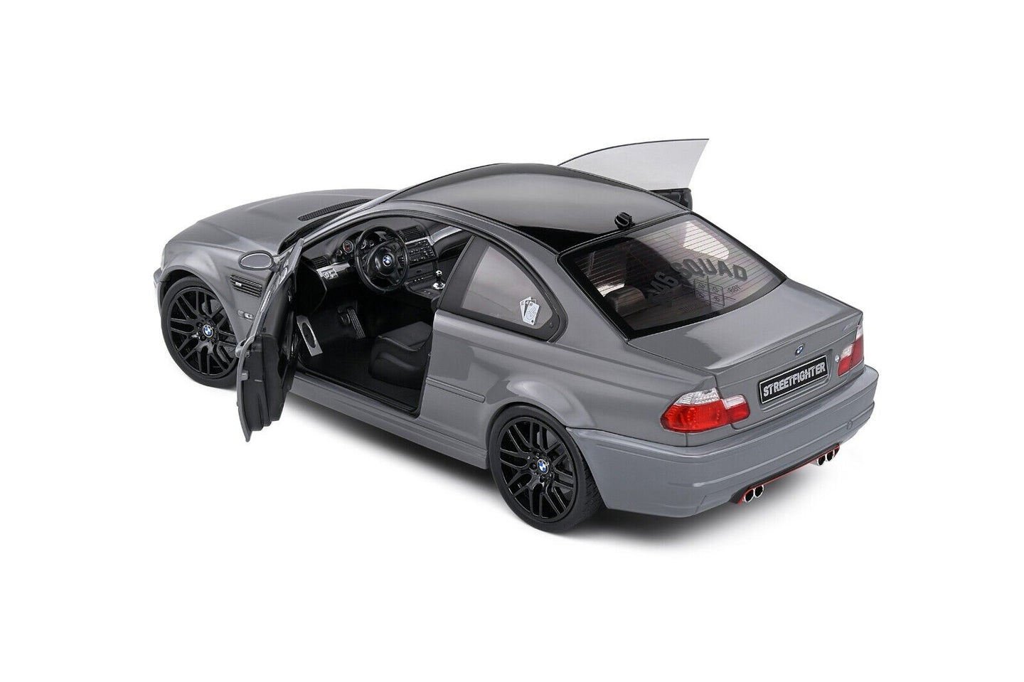 BMW E46 E 46 Streetfighters Nardo Grey Grigio 2000 Solido 1:18 Nuovo 1/18