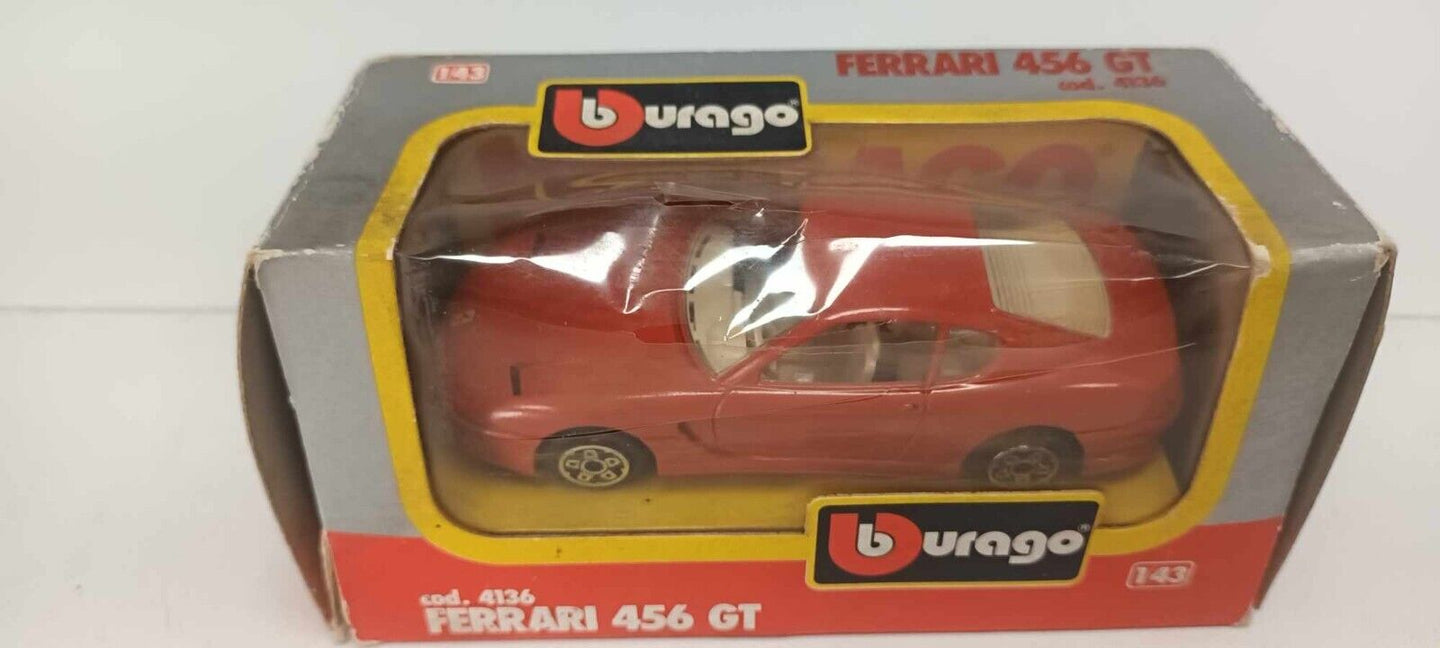 Ferrari 456 GT Rosso Burago Vintage 1:43 cod. 4136 Usato + Box