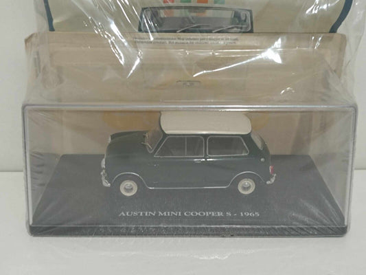 Austin Mini Cooper'S 1965 Edicola Auto Vintage 1:24 Verde GM Shop