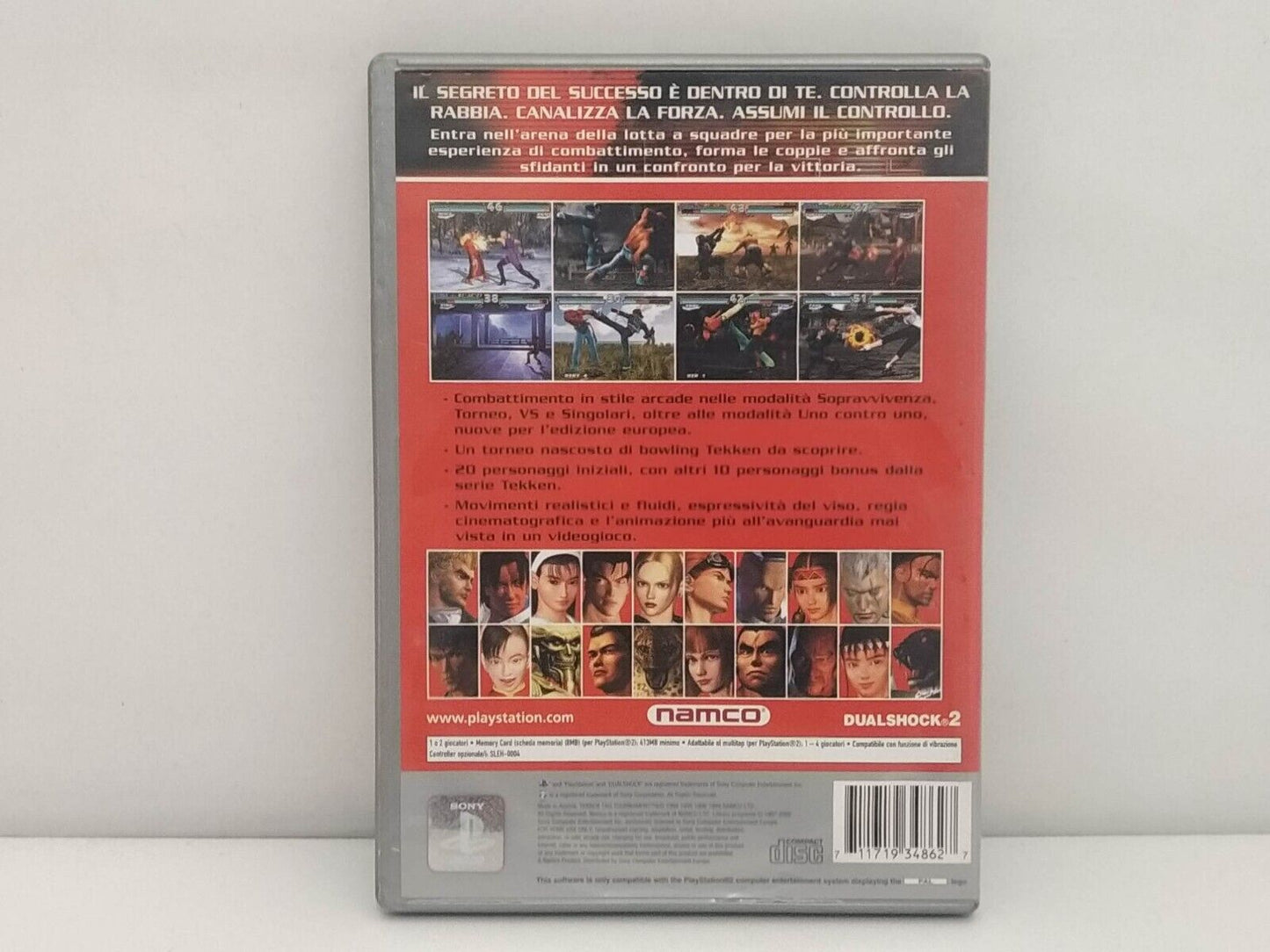 Tekken Tag Tournament Pal Ita (Platinum) - Ps2 GM Shop
