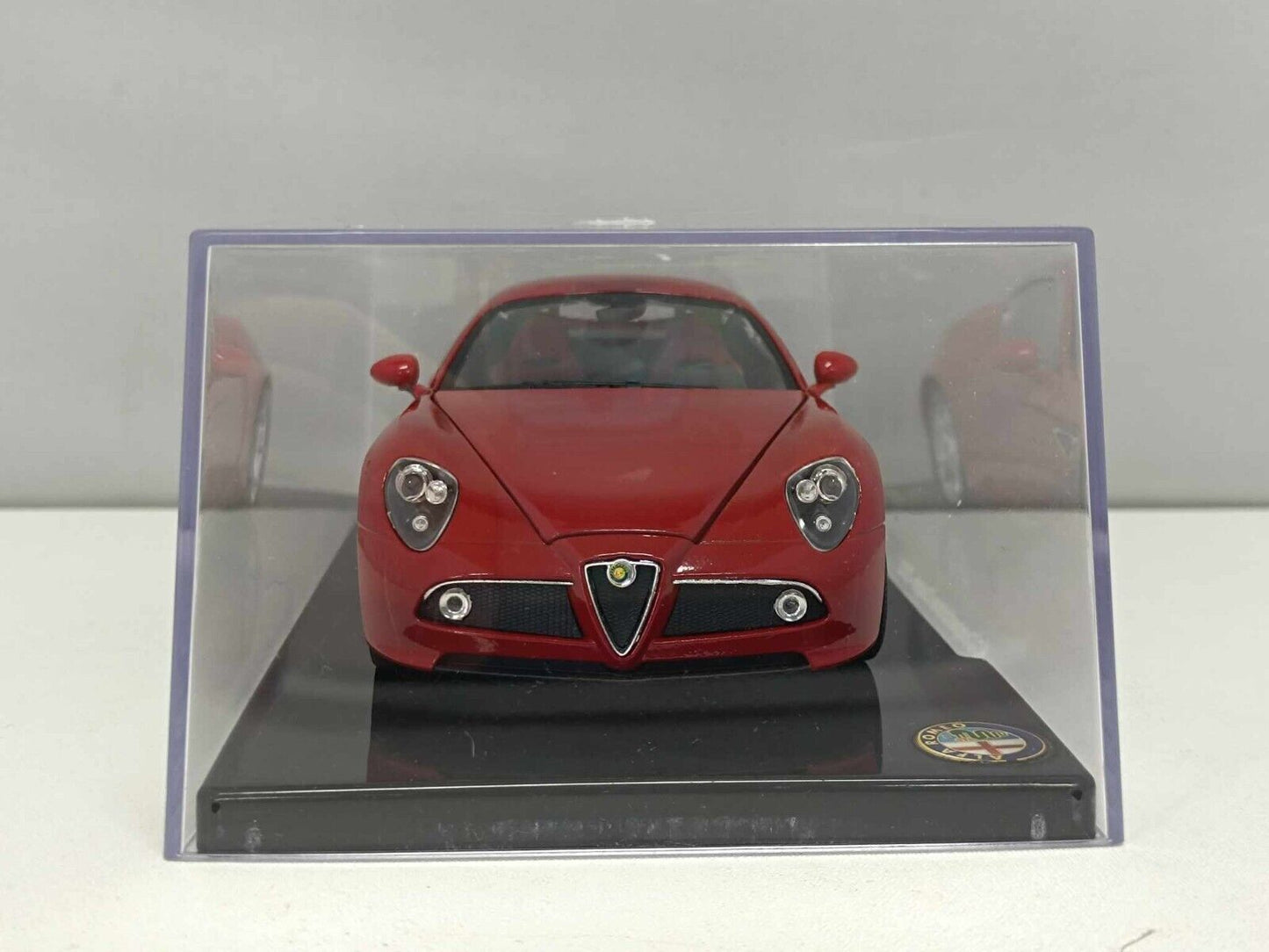 Alfa Romeo 8c Competizione Coupé 2008 Edicola Centenario 1:24 Usato + Teca
