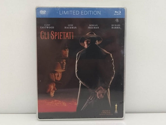 Film Gli Spietati Blu ray + DVD Ita Steelbook Nuovo GM Shop