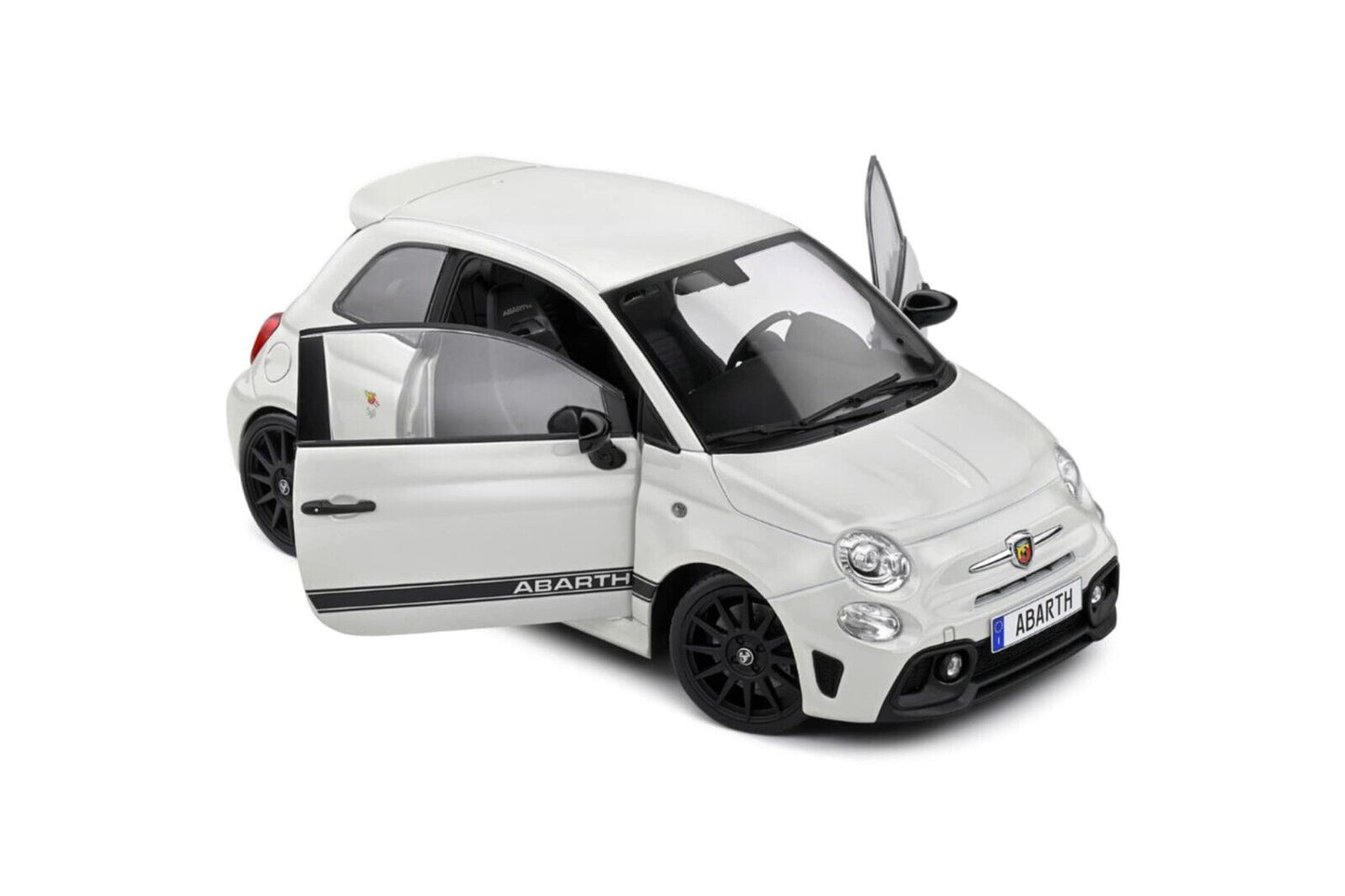 Fiat Nuova 500 Abarth 595 - 2022 Bianco White - Solido 1:18 Nuovo 1/18