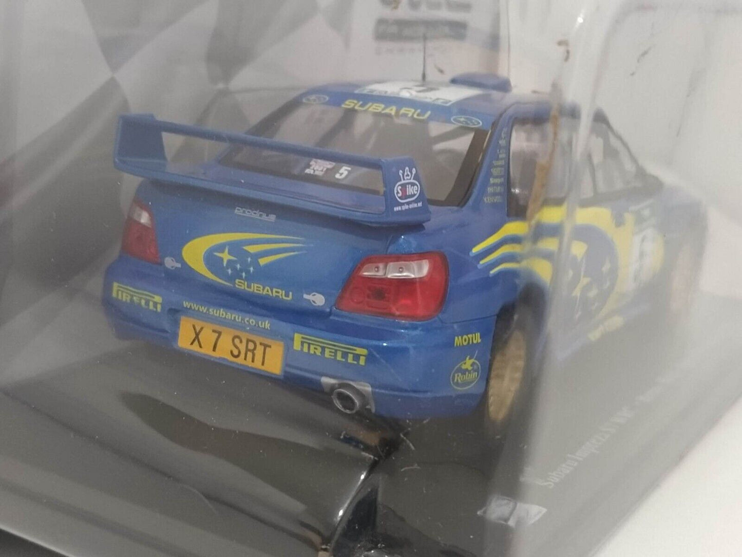 Subaru Impreza S7 WRC 2001 1:24 Edicola Hachette WRC Collection GM Shop