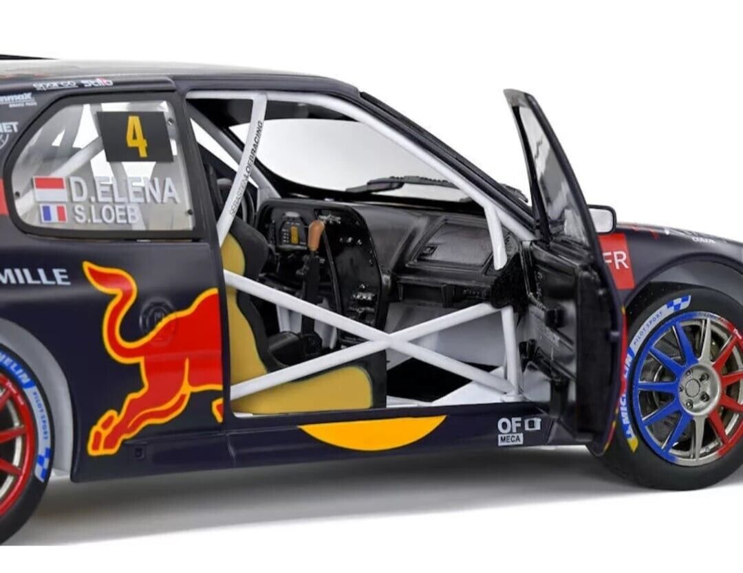 Peugeot 306 Maxi Rally Du Mont Blanc 2021 Loeb / Elena #4 Solido 1:18 Nuovo 1/18