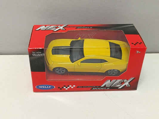 Chevrolet Camaro ZL1 - 2012 Giallo Yellow - Welly Nex 1:43 Nuovo