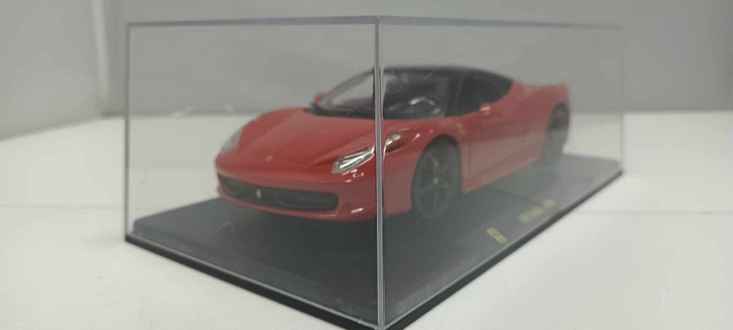 Ferrari 458 Italia 2009 Edicola / Burago Red 1:24 Ferrari Collection Usato