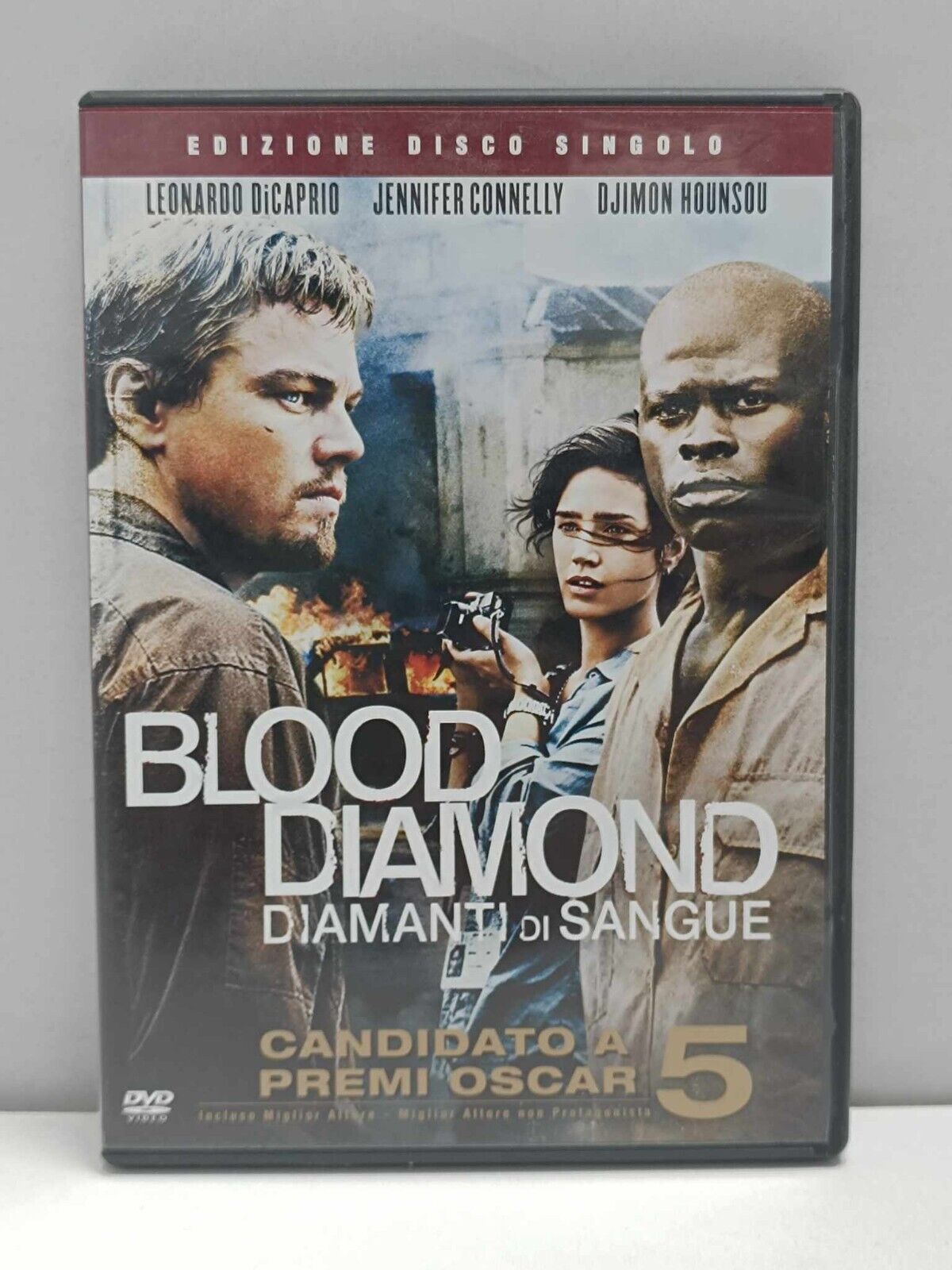 Blood Diamond Diamanti Di Sangue 2006 DVD Italiano Usato Leonardo DiCaprio