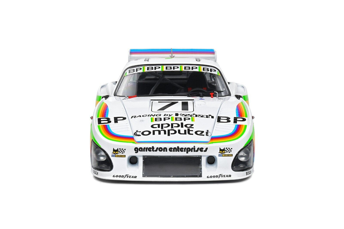 Porsche 935 K3 Le Mans 24h 1980 Rahal Garretson Moffat #71 Solido 1:18 Nuovo