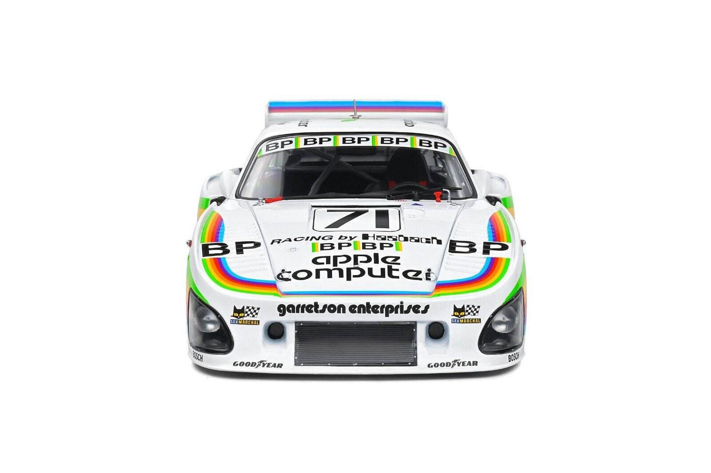 Porsche 935 K3 Le Mans 24h 1980 Rahal Garretson Moffat #71 Solido 1:18 Nuovo