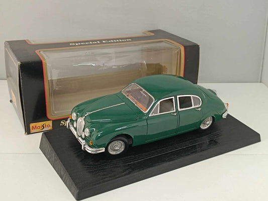Jaguar Mark 2 1959 Verde Maisto 1/18 Green Usato + Box GM Shop