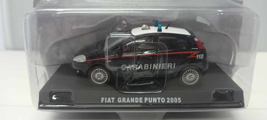 Fiat Grande Punto 2005 Carabinieri Edicola Deagostini 1:43 Usato + Blister