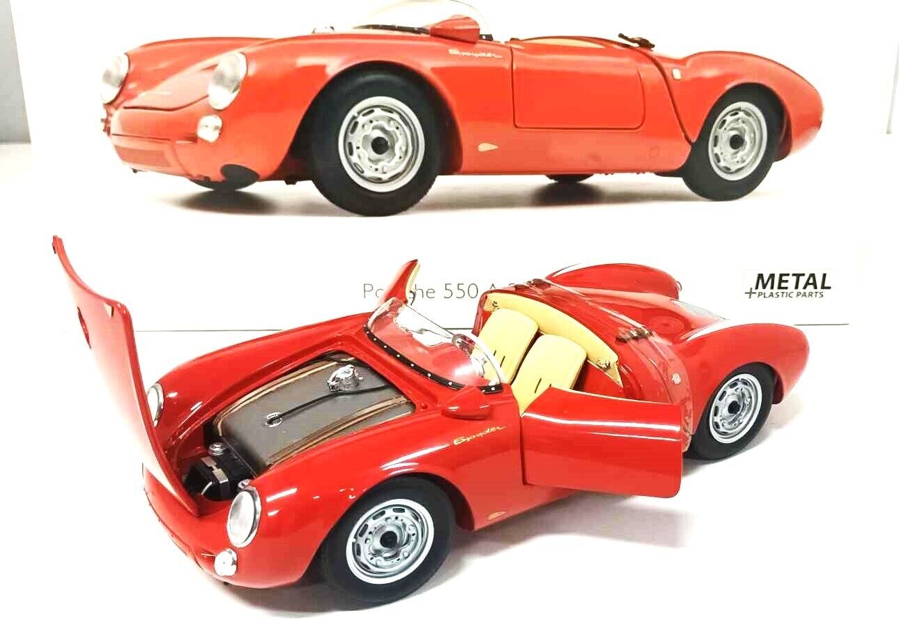 Porsche 550 A Spyder 1953-1957 Schuco 1:18 Rossa Rot GM Shop