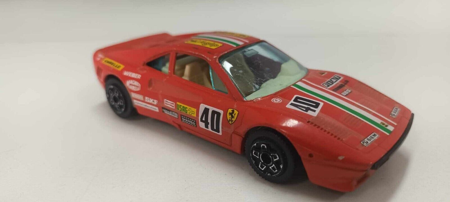 Ferrari GTO Rally Burago 1:43 Cod. 4107 Vintage Usato + Box