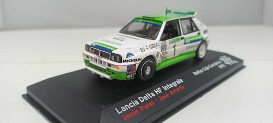 Lancia Delta HF Integrale Rallye Cantabria 1992 Puras / Arrarte #1 Edicola 1:43