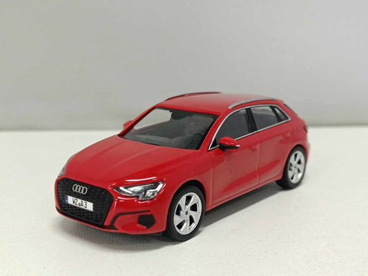Audi A3 Sportback 4th 2020 - I-Scale 1:43 Rosso Usato